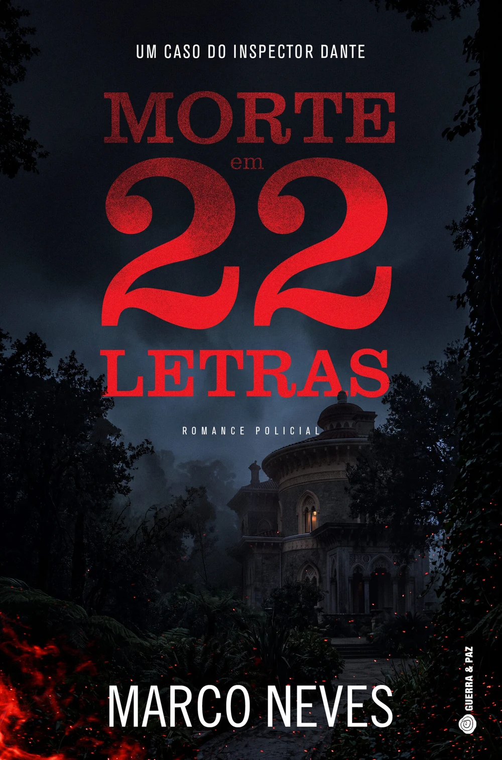 Capa de Morte em 22 Letras
